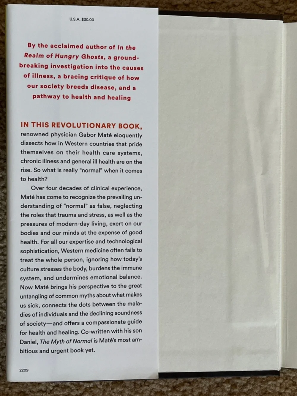 Gabor Maté - The Myth of Normal - Picture 3 of 5